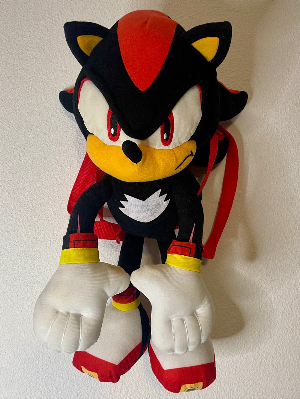 Sonic The Hedgehog Shadow Plush Backpack